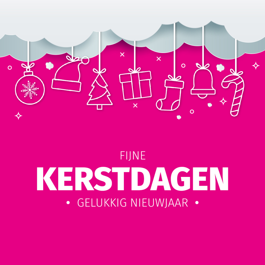 Prettige feestdagen!